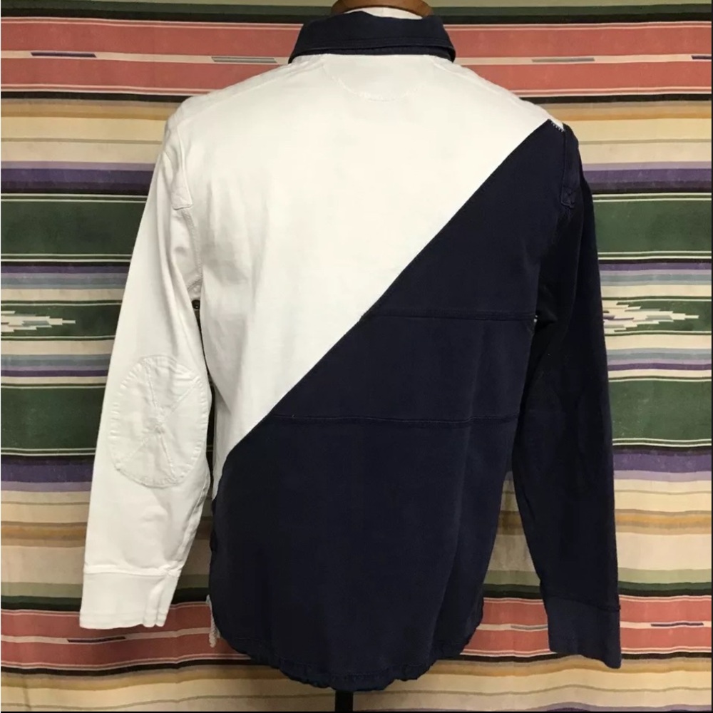 Polo Ralph Lauren Nautical Patch Rugby shirt! Men’s large with great details! - Picture 4 of 8